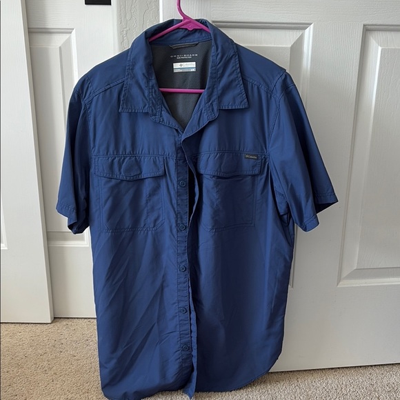 Columbia Other - Columbia Men's Blue Short Sleeve Shirt,EUC